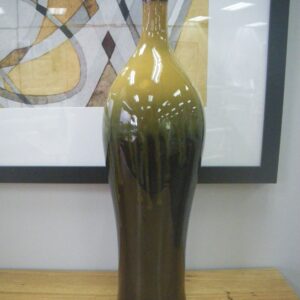 Glossy Brown Vase