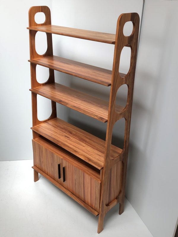 Retro style shelf with cabinet - Image 2